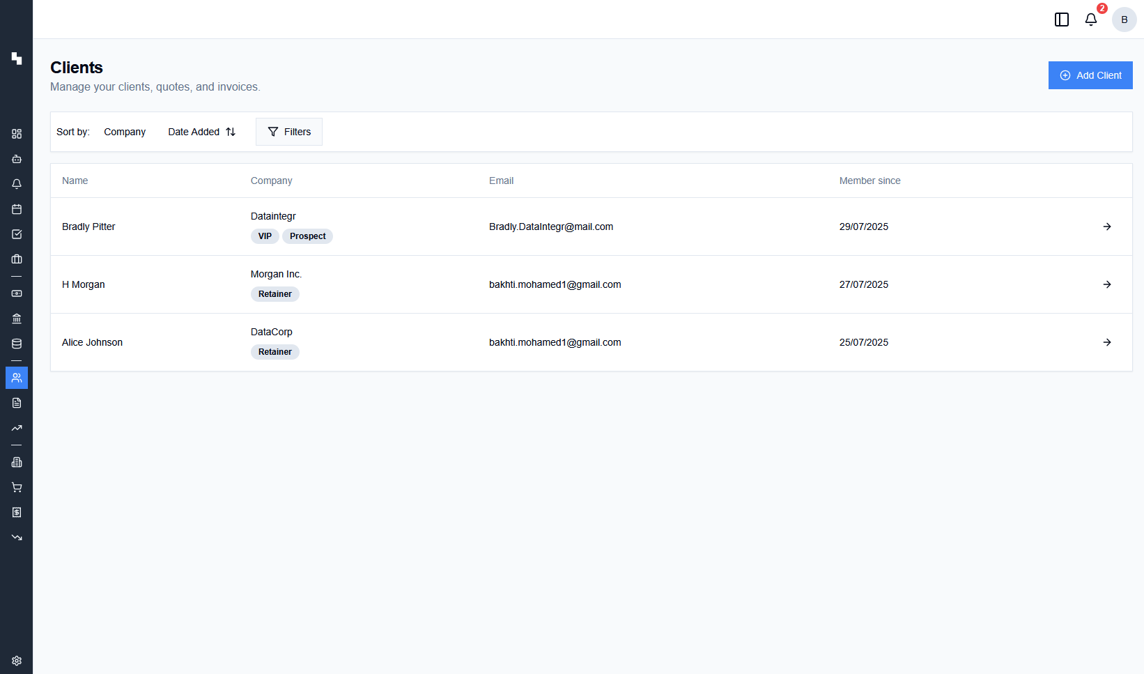 Relation Client Optimisée